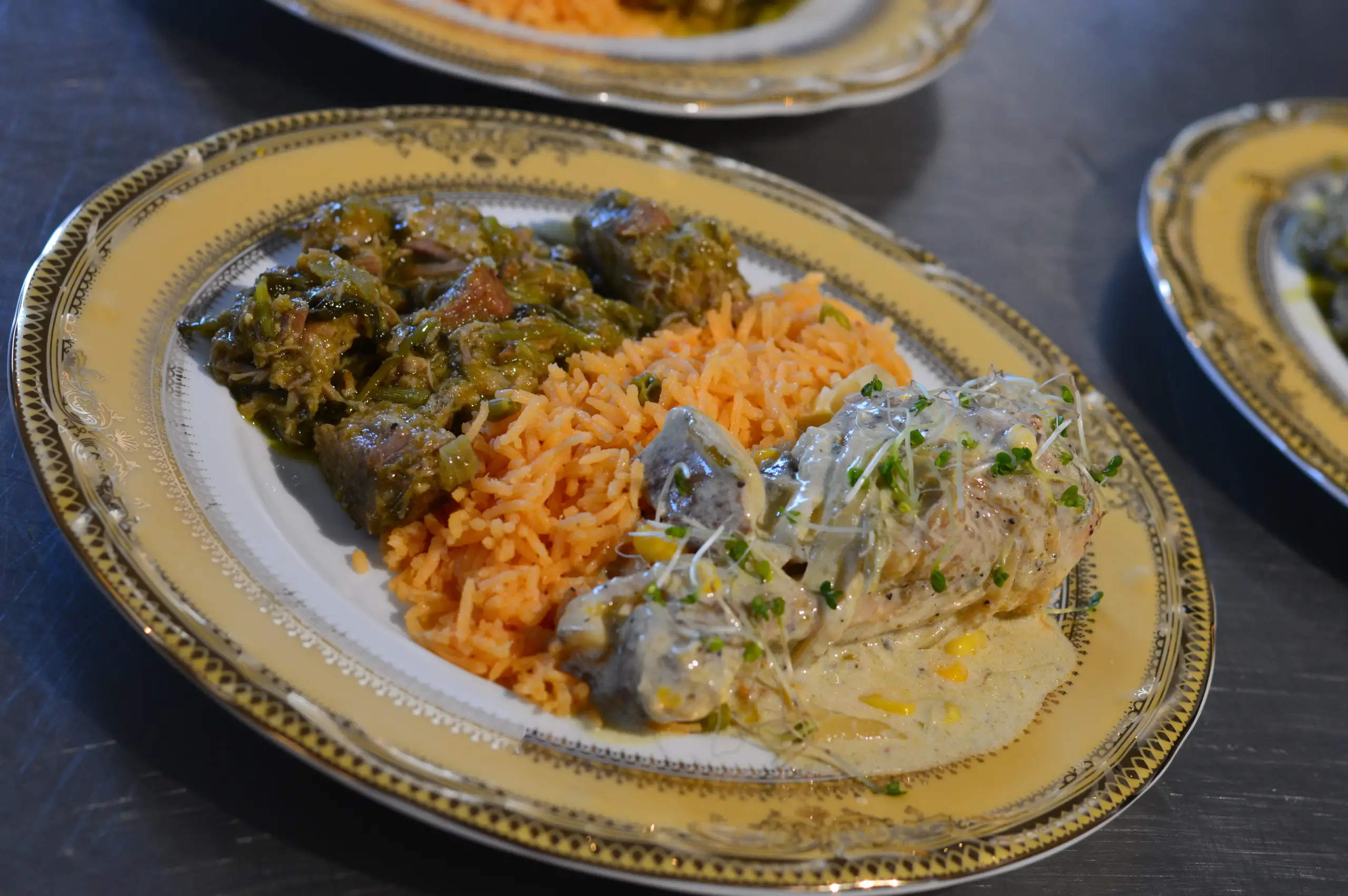 Chicken Poblano & Pork